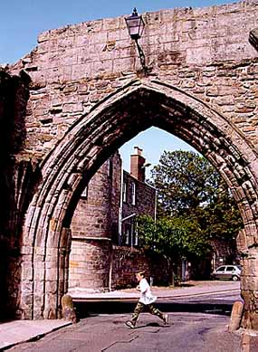 Archway Off North Street - St. Andrews, Scotland - 1 August 1997 14-7445