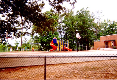 The small playground at Brooks is my favorite playground.