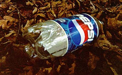 Jennifer-Empty Pepsi Bottle